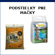 podstielky pre mačky